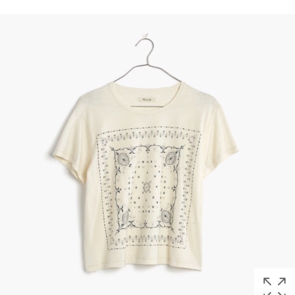 Madewell Bandana print T-shirt